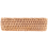 Hand-Woven Rectangular Rattan Wicker Basket Fruit Tea Snack Bread Picnic Cosmetic Storage Box Kitchen Household Tools-S 8