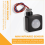 220V Mini Human Body Infrared Sensor Switch LED Flood Light PIR Motion Adjustable Black 6