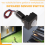 220V Mini Human Body Infrared Sensor Switch LED Flood Light PIR Motion Adjustable Black 7