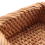 Hand-Woven Rectangular Rattan Wicker Basket Fruit Tea Snack Bread Picnic Cosmetic Storage Box Kitchen Household Tools-S 9