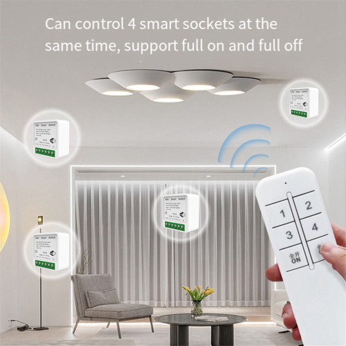 Tuya 16A MINI Wifi Switch DIY 1-Way Remote Control Timer Relay Automation for Smart Life Work