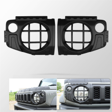 2 cubiertas para faros delanteros de coche Jimny JB64 JB74W 2019-2023, protección modificada