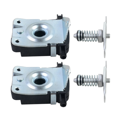 4 PCS Lower & Upper Left Right Catch Latch Hood Lock for E46 E39 E52 E53 51238229807 51238203859 2