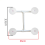 LED LCD TV Screen Remove Repair Tool Vacuum Suction Cup Support Connector Detachable Panel Opening 4