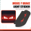 Remlichtsticker voor Model Y, Devil Eye-achterlicht, auto-exterieuraccessoires 6