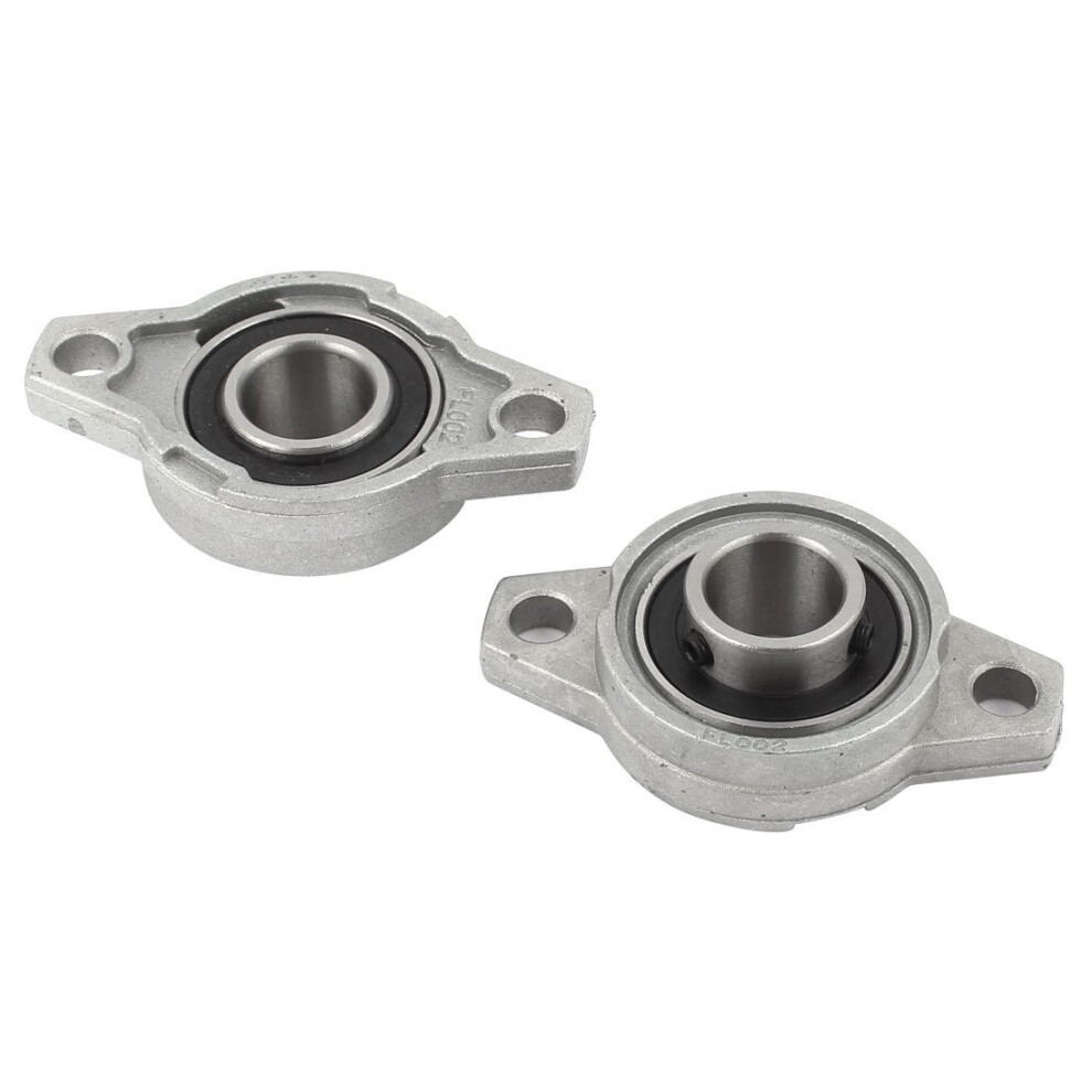 KFL002 FL002 Self Aligning Pillow Block Flange Bearing 15mm 2PCS-image-OPC-PJZ9BPJ-NEW