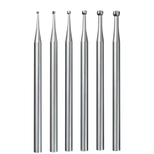 6 stuks open mond cup frees - 3/32 inch schacht sieraden frees draad afrondfrees slijpsteen maken (008-023)