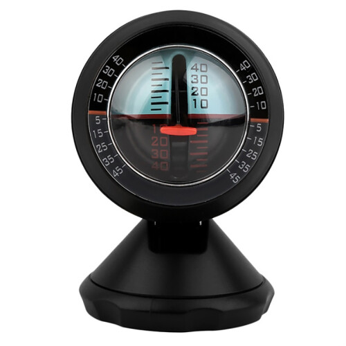 Car Inclinometer Level Tilt Gauge Indicator Angle Slope Meter Finder Tool Gradient Balancer 1
