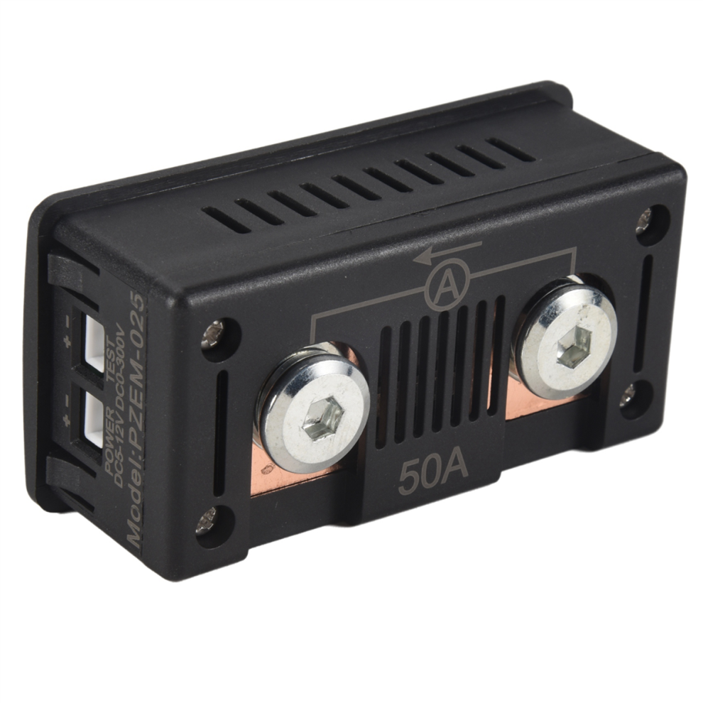 Pzem-025 Dc Digital Battery Tester Bidirectional Ammeter Voltmeter Power Energy Watt Meter 300V 50A 4852097241462