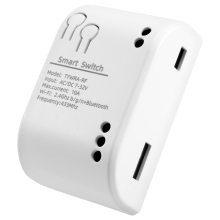 Inteligentny przełącznik 1CH 7-32V AC DC WIFI Tuya Pilot zdalnego sterowania 433 Światło 10A Przekaźnik samoblokujący z blokadą impulsową