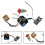 Lithium Electric Dril Brushless Motor Assembly 21v 12teeth Control Board Drill 7