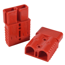 Kit di collegamento rapido e scollegamento del cavo di alimentazione della batteria 175A 1/0 AWG da 2 pezzi per verricello Anderson per auto ATV