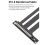 PCI-E 5.0 X16 Riser Cable Video Card Extension Shielded Flexible 90 Mounting GPU Cord for PC Computer Black 7