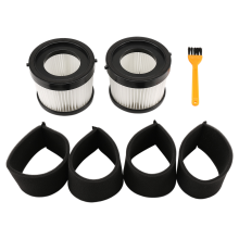 2 szt. filtrów DCV5011H do bezprzewodowego odkurzacza ręcznego DCV501HB, z 4 filtrami z pianki i 1 szczotką