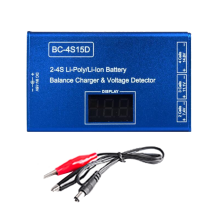 BC-4S15D Akumulator LiPo Li-Ion Ładowarka balansująca Detektor napięcia Wyświetlacz cyfrowy LCD do RC