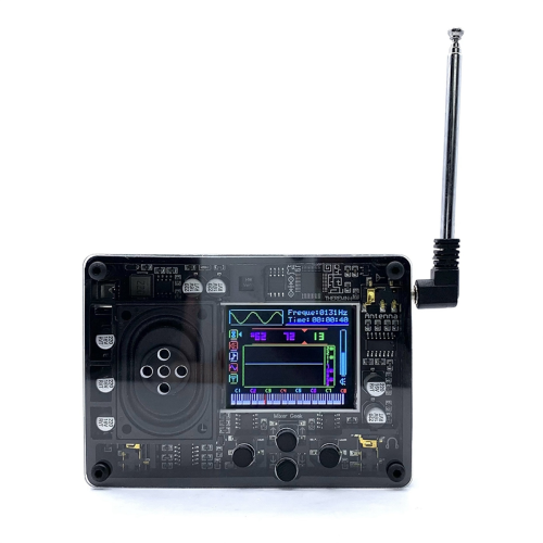 Mini Theremin Musical Electronic Instrument with Screen Display Gift Black 2