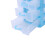 Mini translucent Drawer type plastic Storage Box（Blue 3 Layers） 9