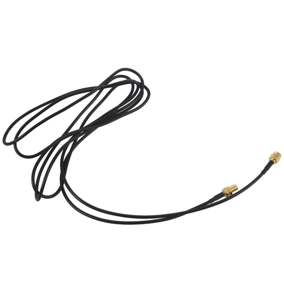 Wifi Antenna Extension Cable Rp-Sma Male To Female Connector Adapter Rg174 2M 4852097253182
