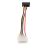 Cable adaptador conversor de conector hembra a conector Molex macho de 6 pulgadas 8
