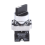 22mm Latching 2 NO 3-Position Rotary Selector Select Switch ZB2-BE101C Black 2