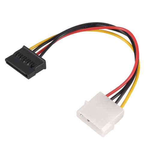 Cable adaptador conversor de conector hembra a conector Molex macho de 6 pulgadas 2