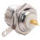 Conector hembra SO239 UHF para panel de soldadura, recto, plateado 3