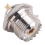 Conector hembra SO239 UHF para panel de soldadura, recto, plateado 4