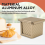 Square Loaf Pan with Lid Toast Mold Bread Pullman Cover Non-Stick Mini Water Cube Box 9