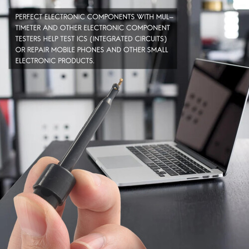 30Pcs Measuring Clamps, Test Tips, Multimeter Wire Lead Clip, Electronic Mini Probe Set,Pcb Tester Grabber 2