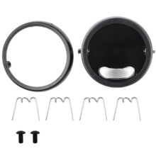 5-3/4 inch 5,75 koplampbehuizing voor accessoires, zwart