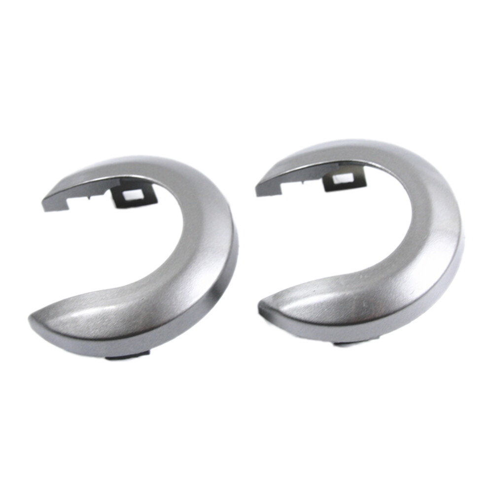 2Pcs Car Interior Door Handle Cover Escutcheon For Tiida 2005-2010 1.6 Livina Nv200 Geniss Silver/Gray 4852097250020