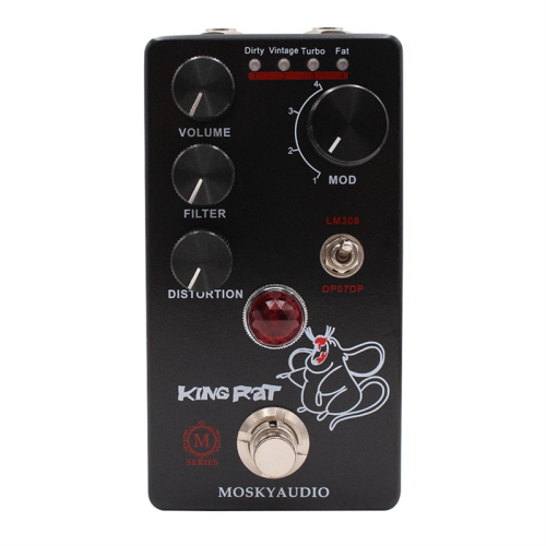 RAT Guitar Effects Pedal Distortion True Bypass Circuit Processor Accessories 1