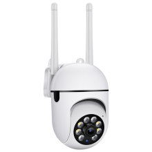 Telecamere WiFi da 2,4 GHz per la sicurezza domestica, videosorveglianza a cupola 1080P, vista a 360, audio bidirezionale