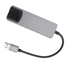 6-In-1 Computer Soundkarte 5,1 USB Externe Multi-Funktion Audio Konverter für Notebook Aluminium