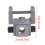 2Pcs Scroll Saw Blades Holders Conversion Kits Pin-Less Adapter Metal Upper/Lower Blade 6