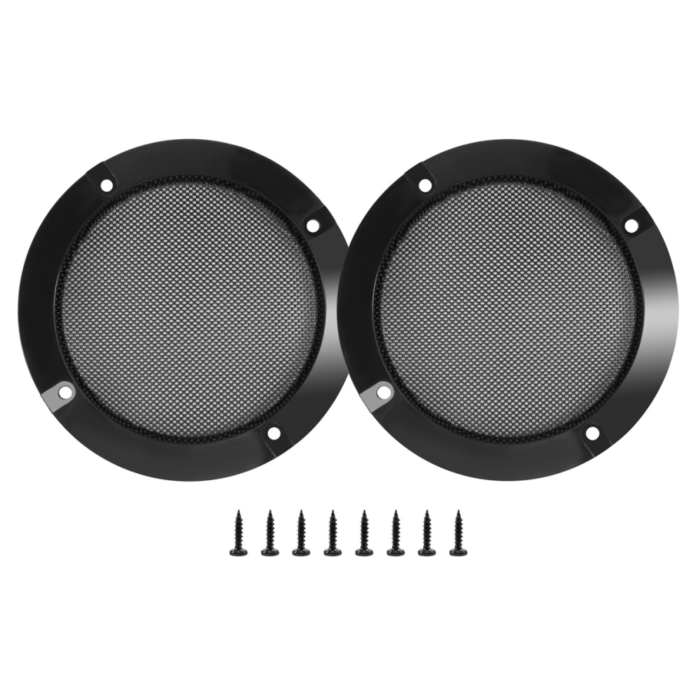 2Pcs 4 Inch Speaker Grille Replaceable Round Protection 4852097261927
