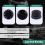 4Pcs Electric Guitar Top Hat Knobs Speed Volume Tone Control Compatible for LP Style 8