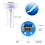 Floating Pool Thermometer Wireless - Swimming Temperature Easy Read, Solar Digital 6