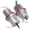 2 szt. 45W białe diody LED do reflektorów samochodowych Angel Eyes LED Marker Ring do reflektorów E39 E53 E60 E61 10