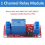 10pcs Relay Module DC 12V Board 1 Channel with Optocoupler Isolation Support High or Low Level 7