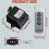 DC12V-24V Forward Reverse Switch, Linear Actuator Remote Control, 10A Current, 165 Ft Range ,Linear with 4