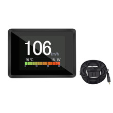 Voor auto A203 OBD2 boordcomputer digitale reisdisplay snelheidsverbruikmeter scanner