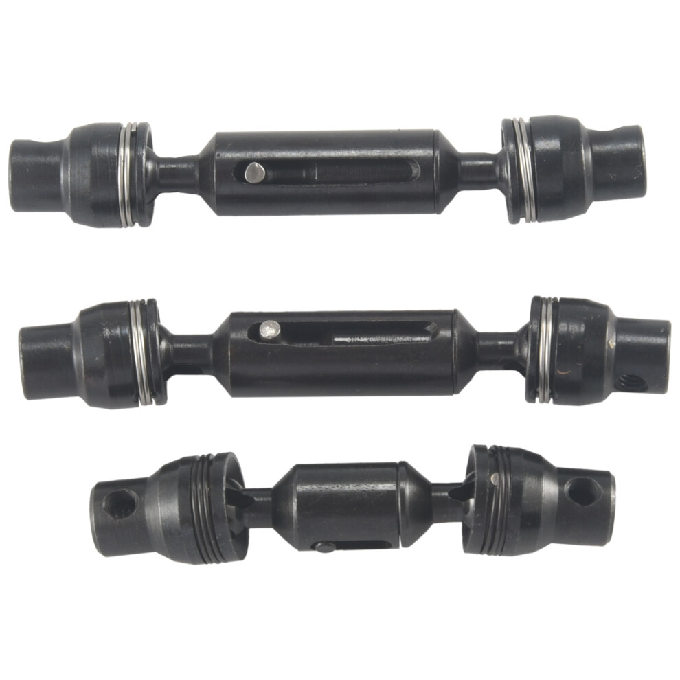 Photos - Parts for Drones & RC models 3Pcs Metal Drive Shaft CVD for B16 B36 Q60 Q63 Q64 MN77 FY004 6WD 1/16 RC Car Upgrade Parts,2