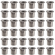 50 piezas de ojales para funda Kydex de bricolaje, remache de 7 mm, herramienta manual, kit de perforación de ojales.