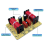 150W HiFi Crossover Filter Module 3 Way Speaker Frequency Divider for DIY Home Treble Medium Bass 4