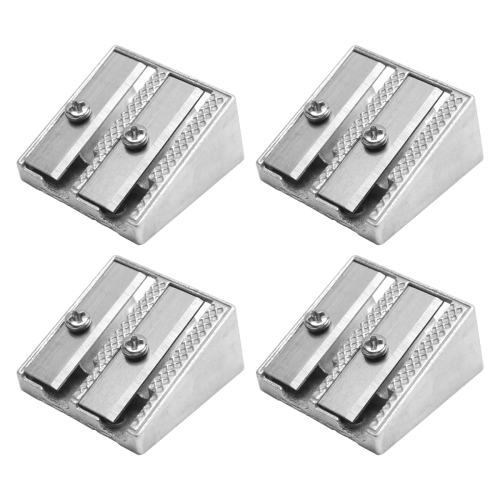4pcs Magnesium Pencil Sharpener Survival Multi-Function Alloy 1
