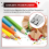 4pcs Magnesium Pencil Sharpener Survival Multi-Function Alloy 8