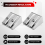 4pcs Magnesium Pencil Sharpener Survival Multi-Function Alloy 5