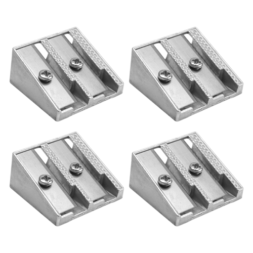 4pcs Magnesium Pencil Sharpener Survival Multi-Function Alloy 2