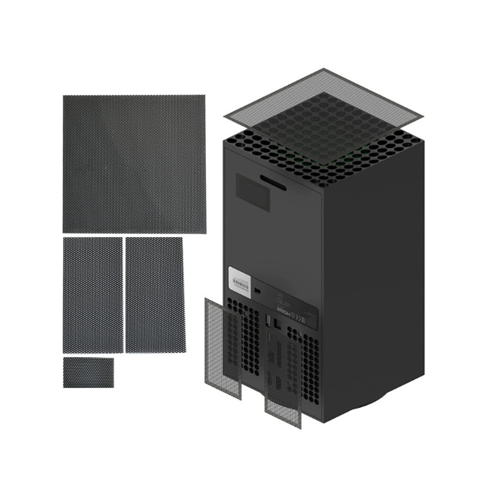 1Set Cooling Fan Filter Dustproof Cover For Gaming Console Dust Game Host Series 4852097267561